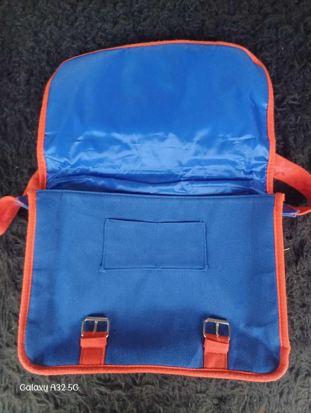 Marvel Captain America The First Avenger Blue/Red Messenger Bag